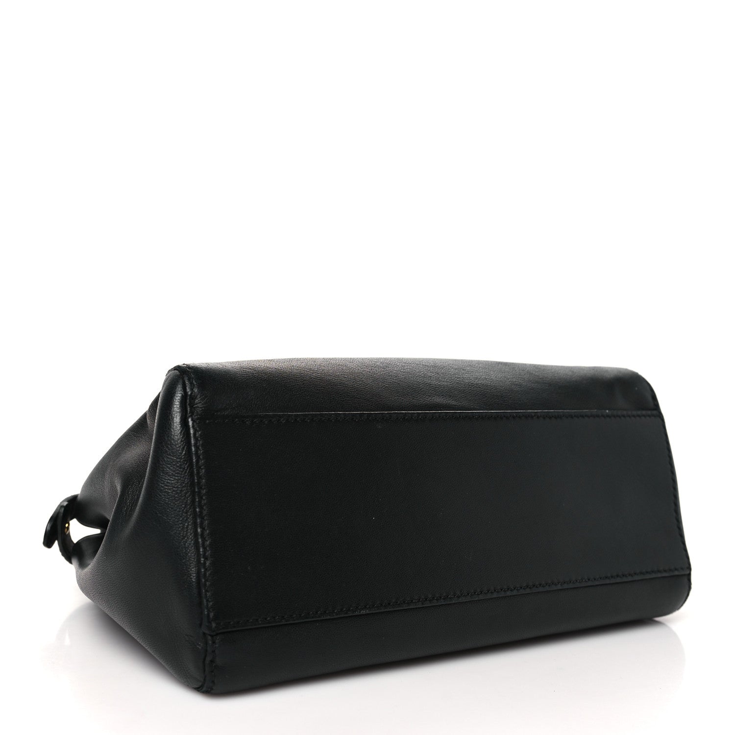 Fendi Nappa Mini Peekaboo Iconic Satchel Black 4 of 12