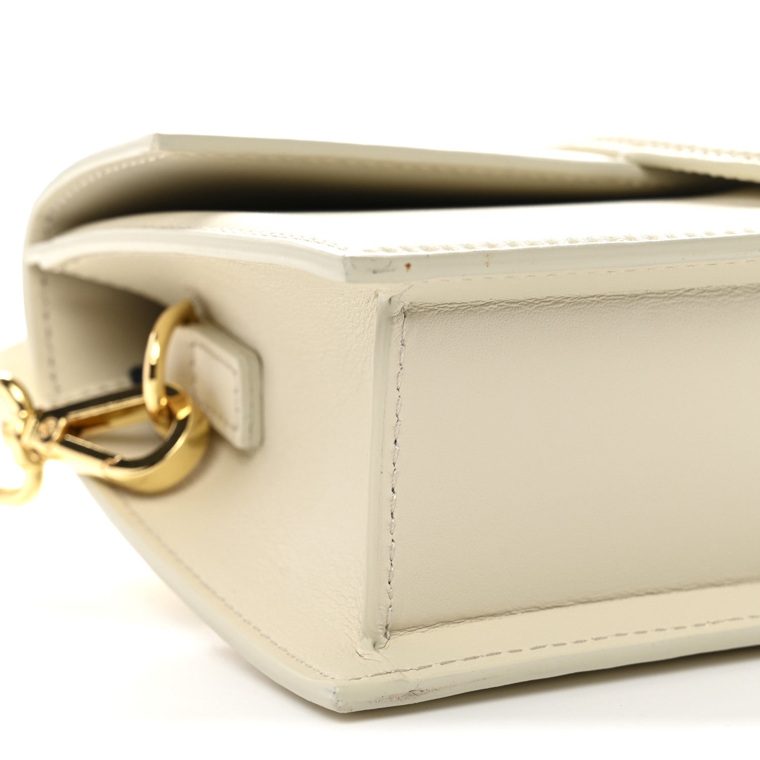 Jacquemus Smooth Calfskin Le Grand Bambino Ivory 9 of 10