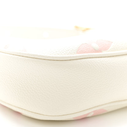 Louis Vuitton Empreinte Monogram Bicolor Mini Moon Latte White Chamallow Pink 8 of 11