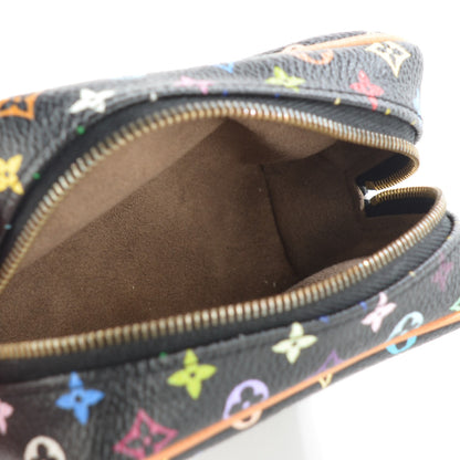 Louis Vuitton Monogram Multicolor Trousse Wapity Black 7 of 7