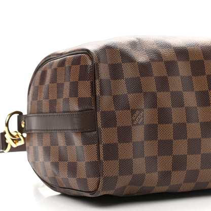 Louis Vuitton Damier Ebene Speedy Bandouliere 25 8 of 9