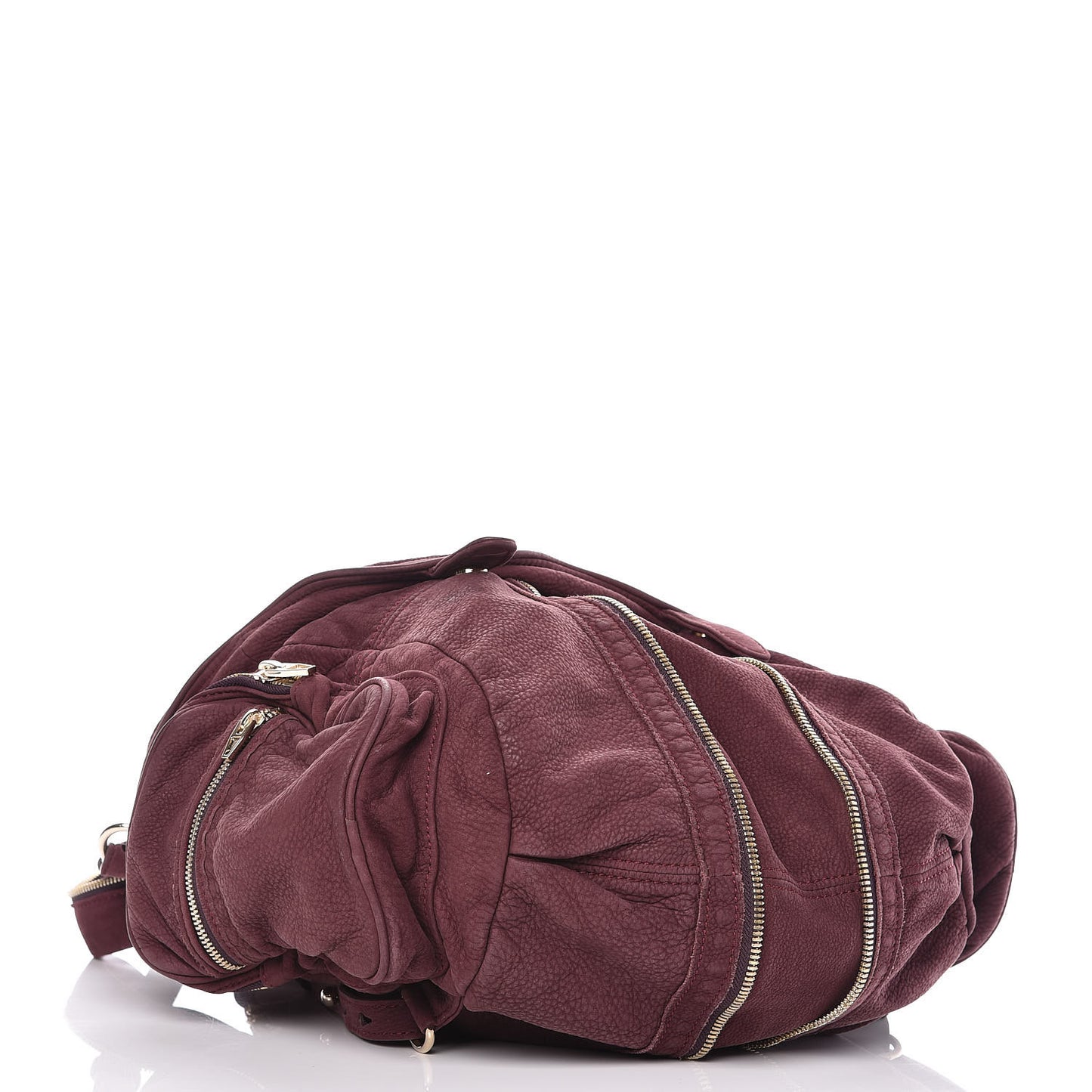 Nubuck Marti Backpack Bag Burgundy