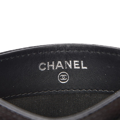Chanel Caviar Timeless CC Card Holder Black 6 of 9