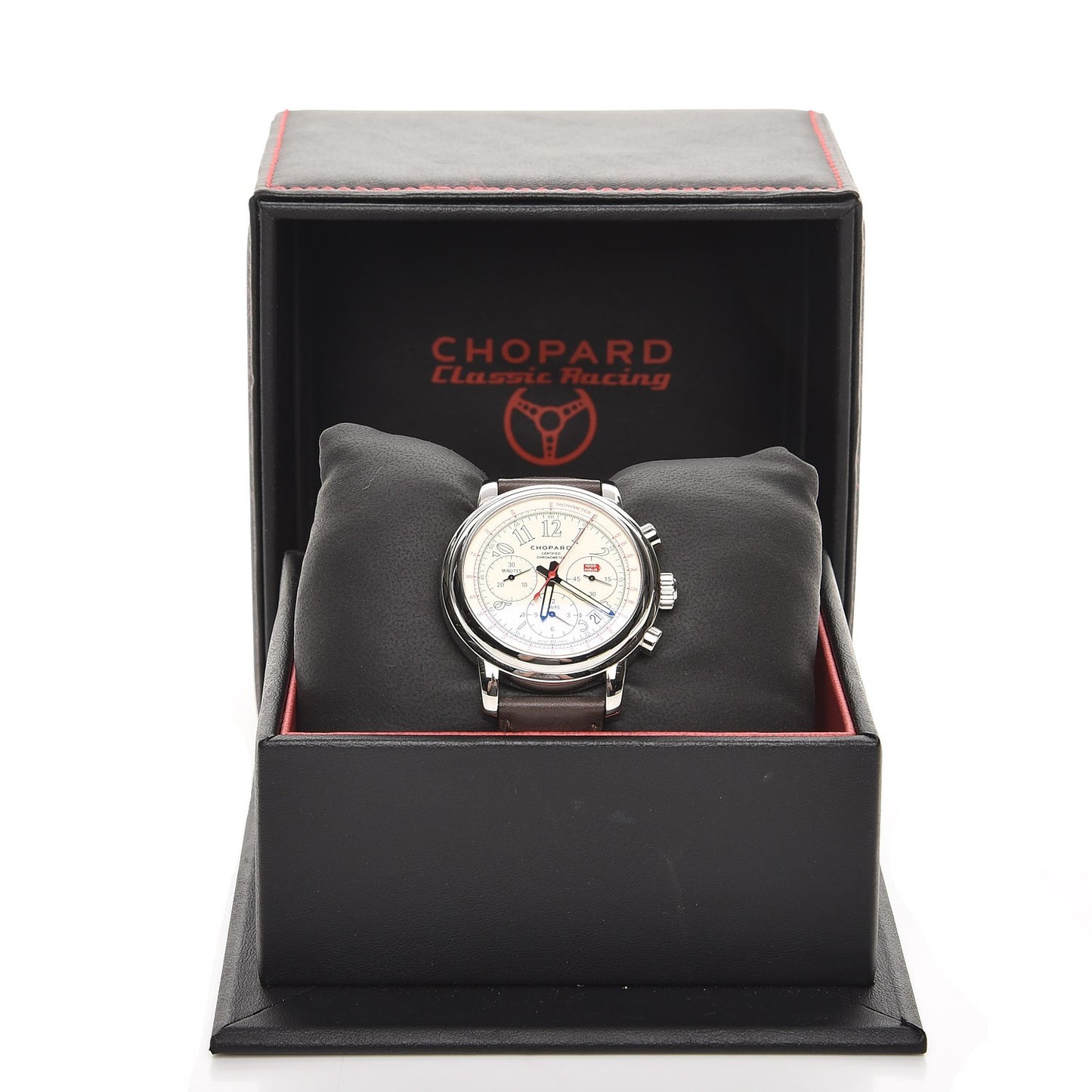 Stainless Steel Calfskin 42mm 1000 Mille Miglia Chronograph Automatic Watch