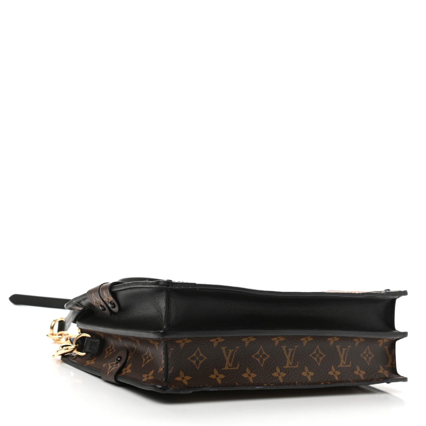 Reverse Monogram Trunk Clutch
