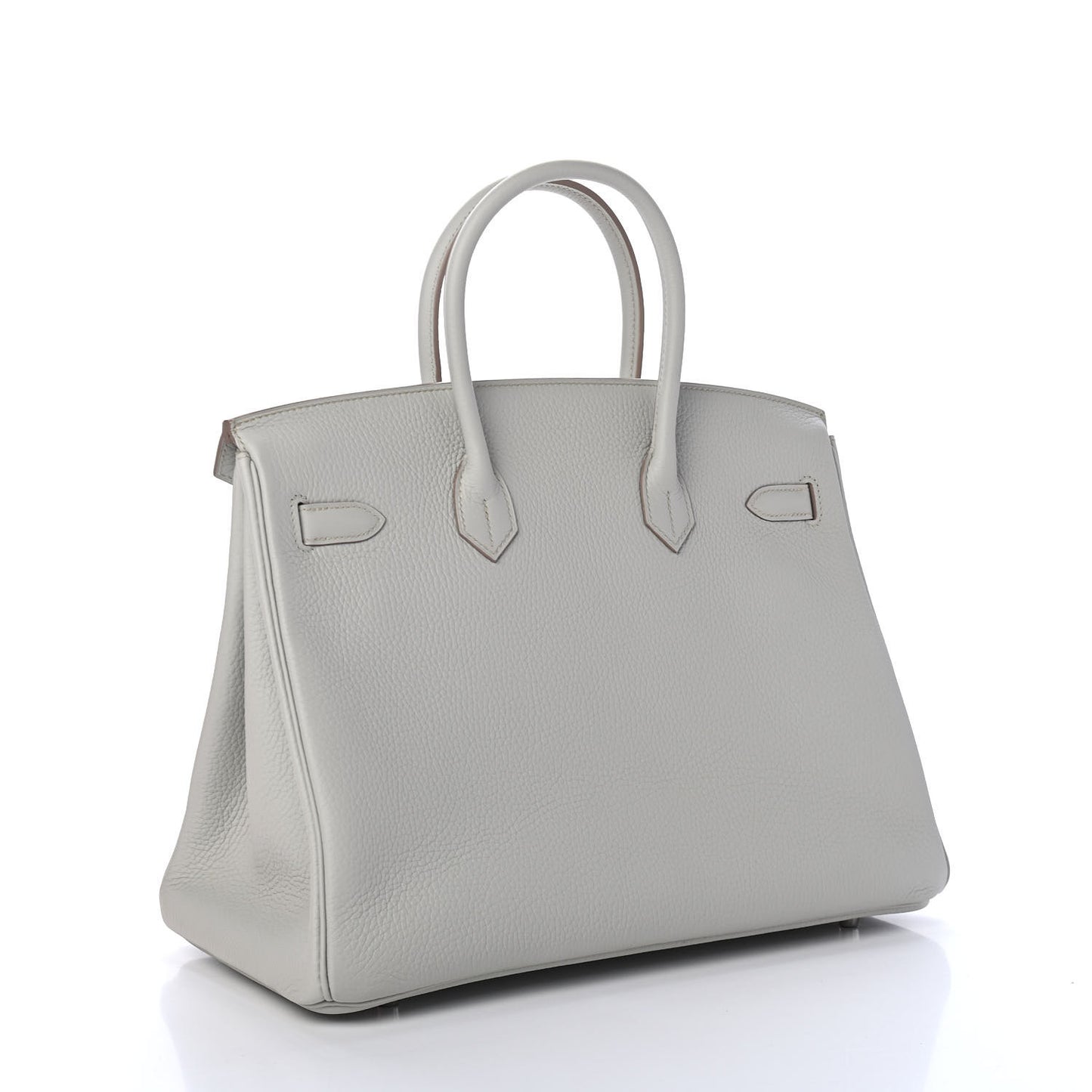 Taurillon Clemence Birkin 35 Gris Perle