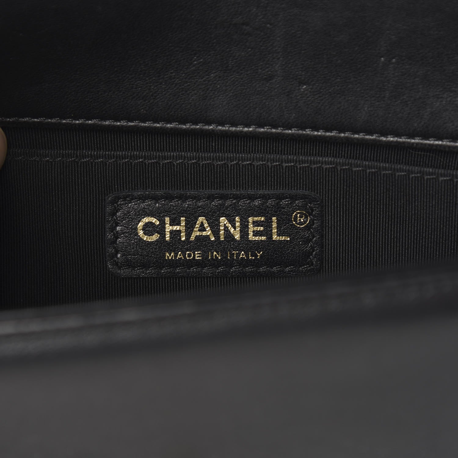 Chanel Lambskin Quilted Small Boy Flap Black 5 of 10