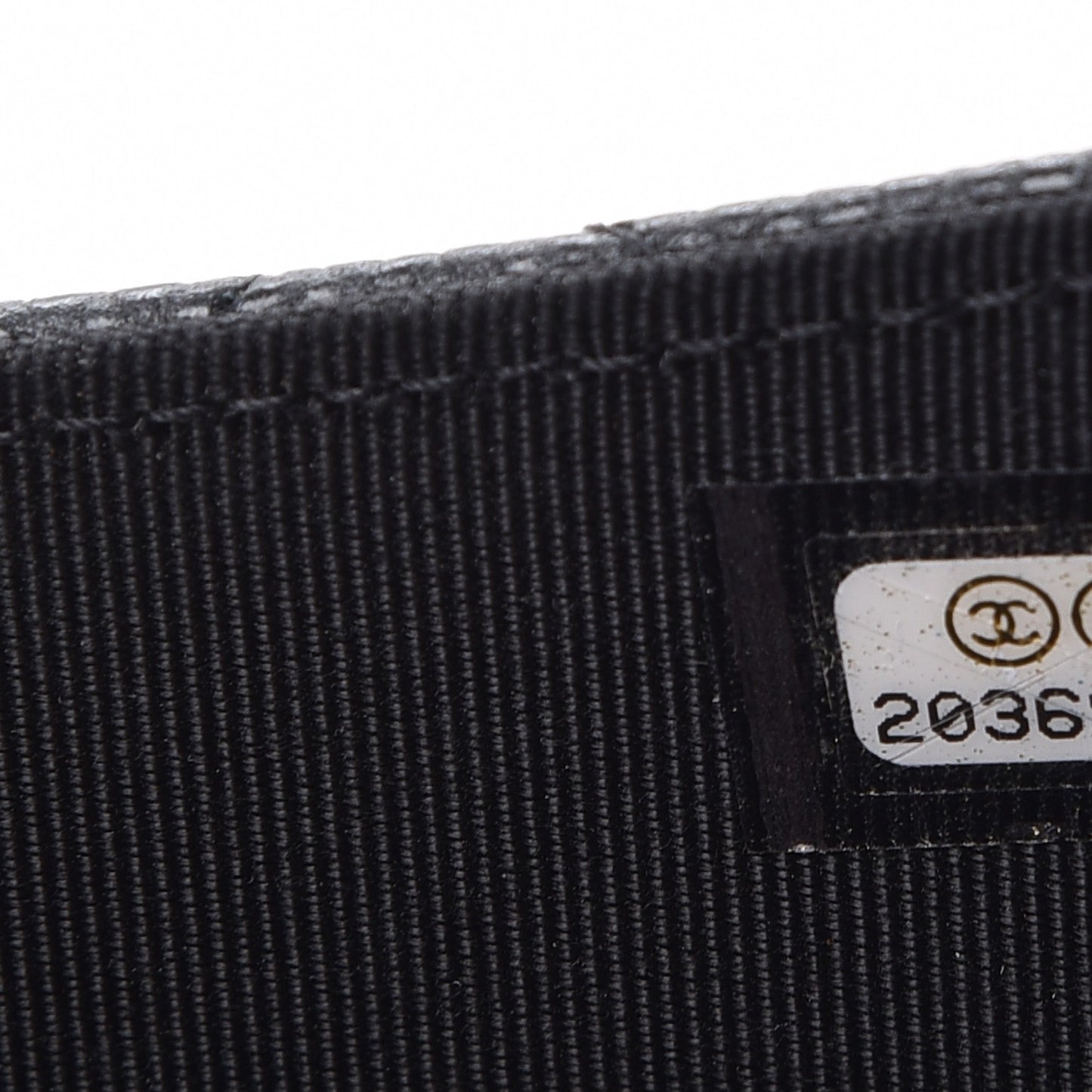 Caviar Quilted Travel Wallet Black