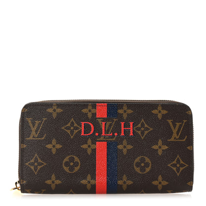 Louis Vuitton Monogram My LV Heritage Zippy Organizer Wallet Marine Rouge 1 of 6
