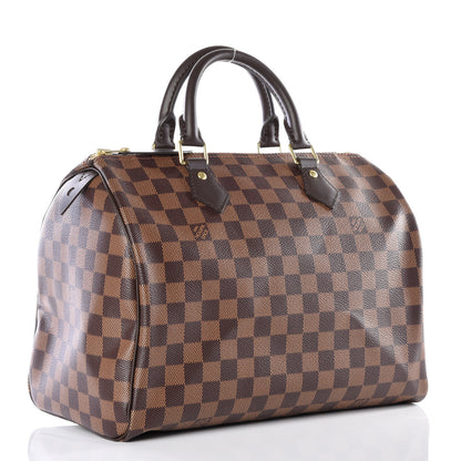 Louis Vuitton Damier Ebene Speedy 30 2 of 10