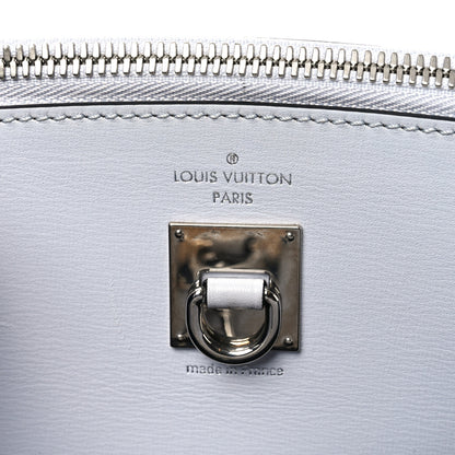 Louis Vuitton Taurillon City Steamer MM Black Blue 6 of 9