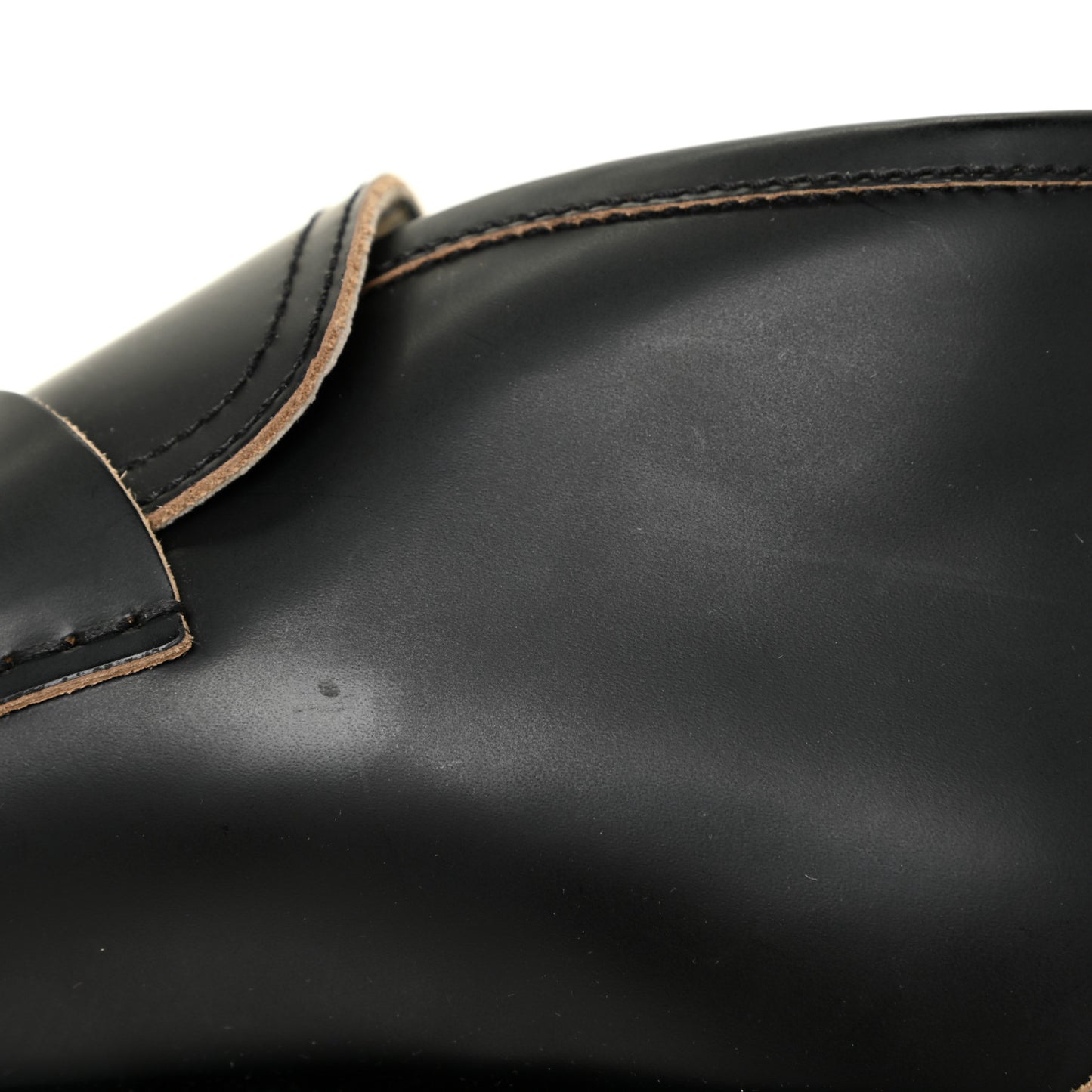 Cordovan Lux Mens Harald Horsebit Ankle Boots 7 Black