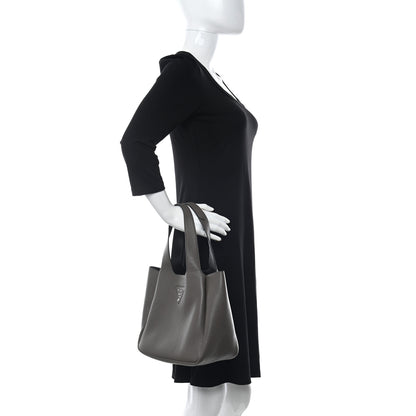 Prada Vitello Daino Soft Medium Dynamique Tote Bambu 2 of 10