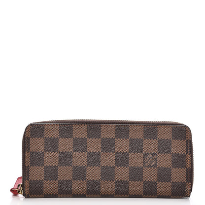 Louis Vuitton Damier Ebene Clemence Wallet 1 of 6