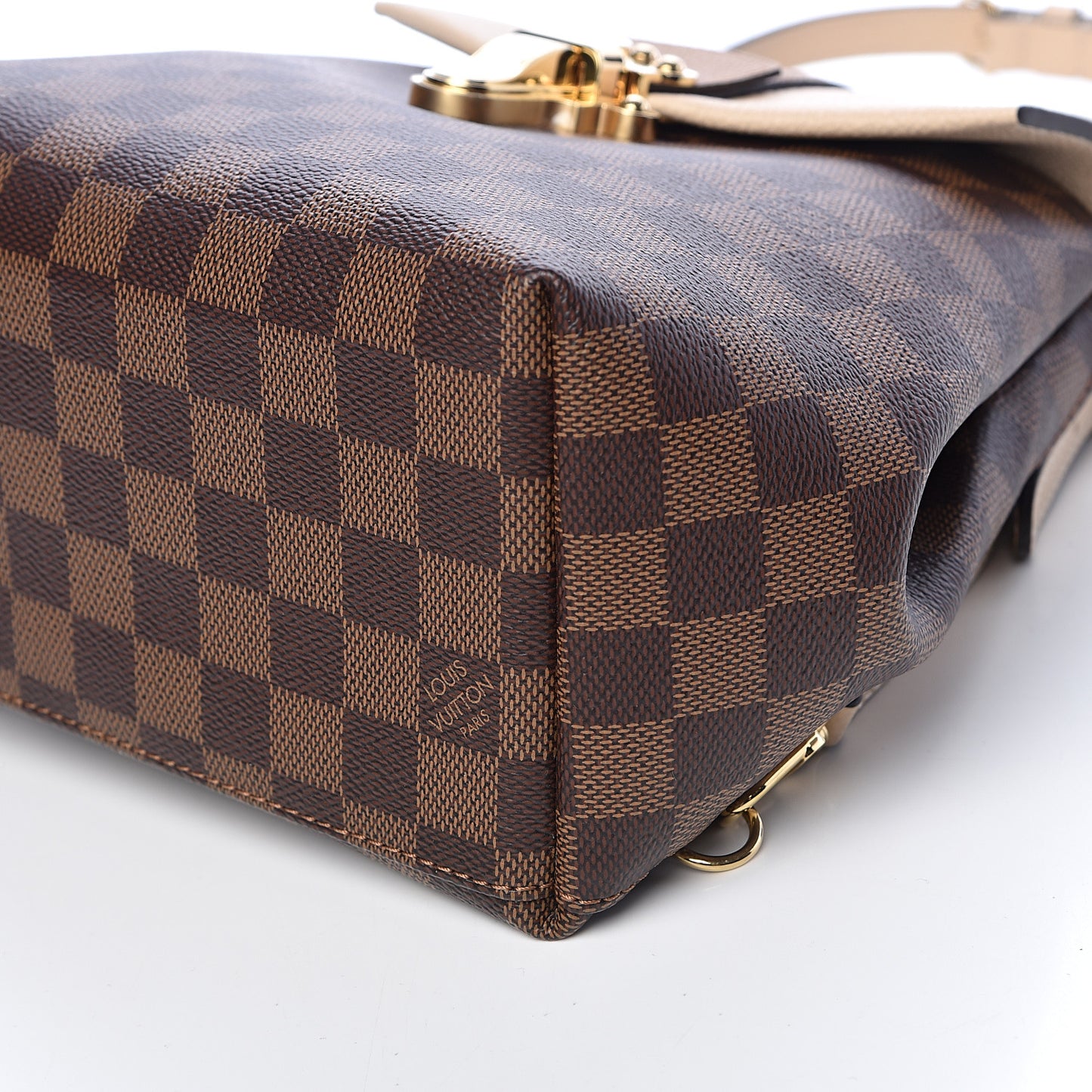 Damier Ebene Clapton Backpack Creme