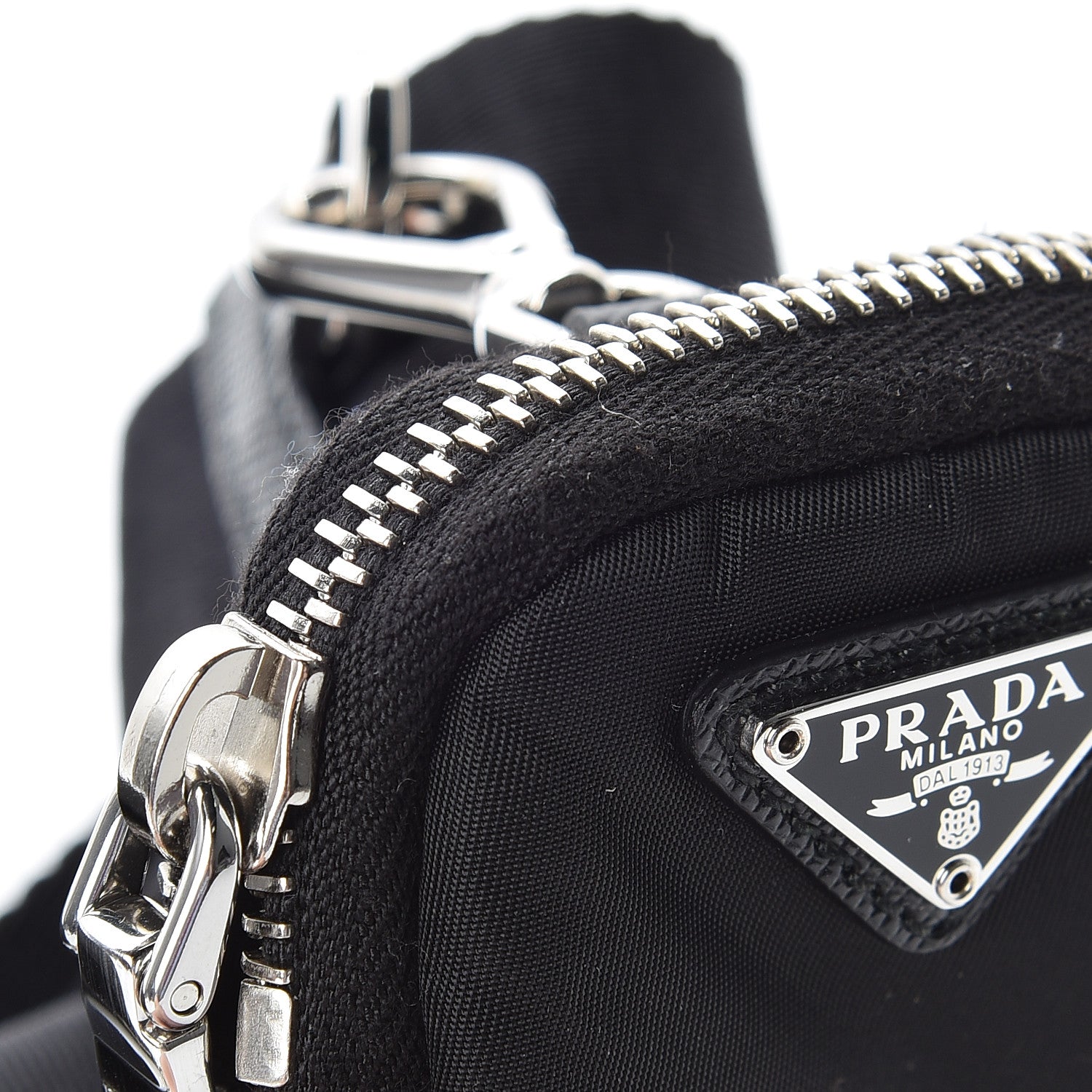 Prada Nylon Re-Edition 2005 Shoulder Bag Black 14 of 14