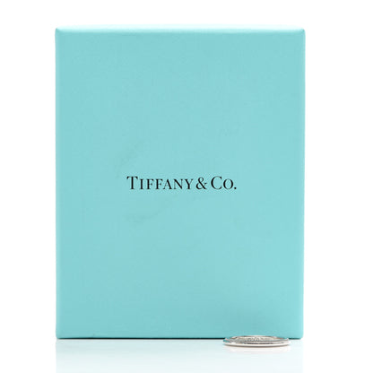 Tiffany Platinum 2mm Milgrain Wedding Band Ring 53 6.25 5 of 5