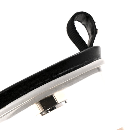 Chanel PVC Lambskin Logo Mules 41 Black 10 of 12