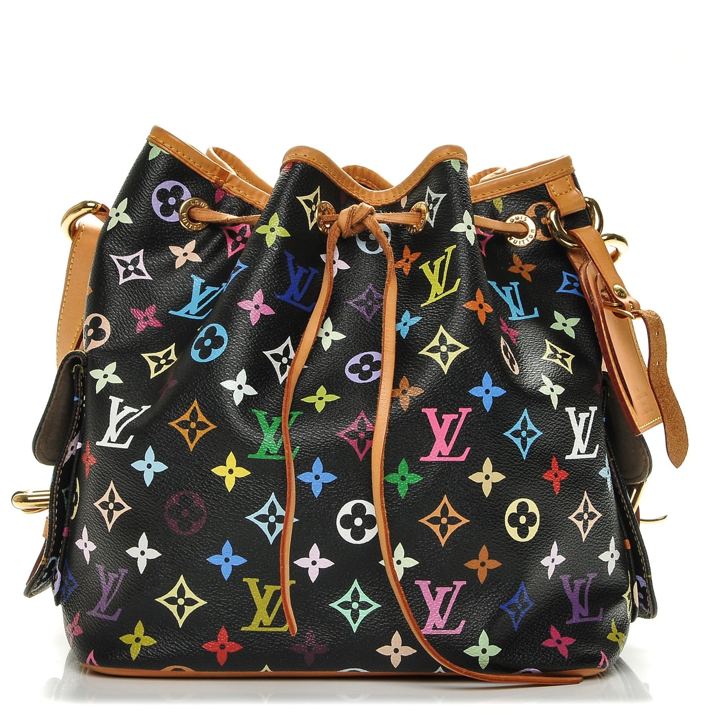 Monogram Multicolor Petit Noe Black