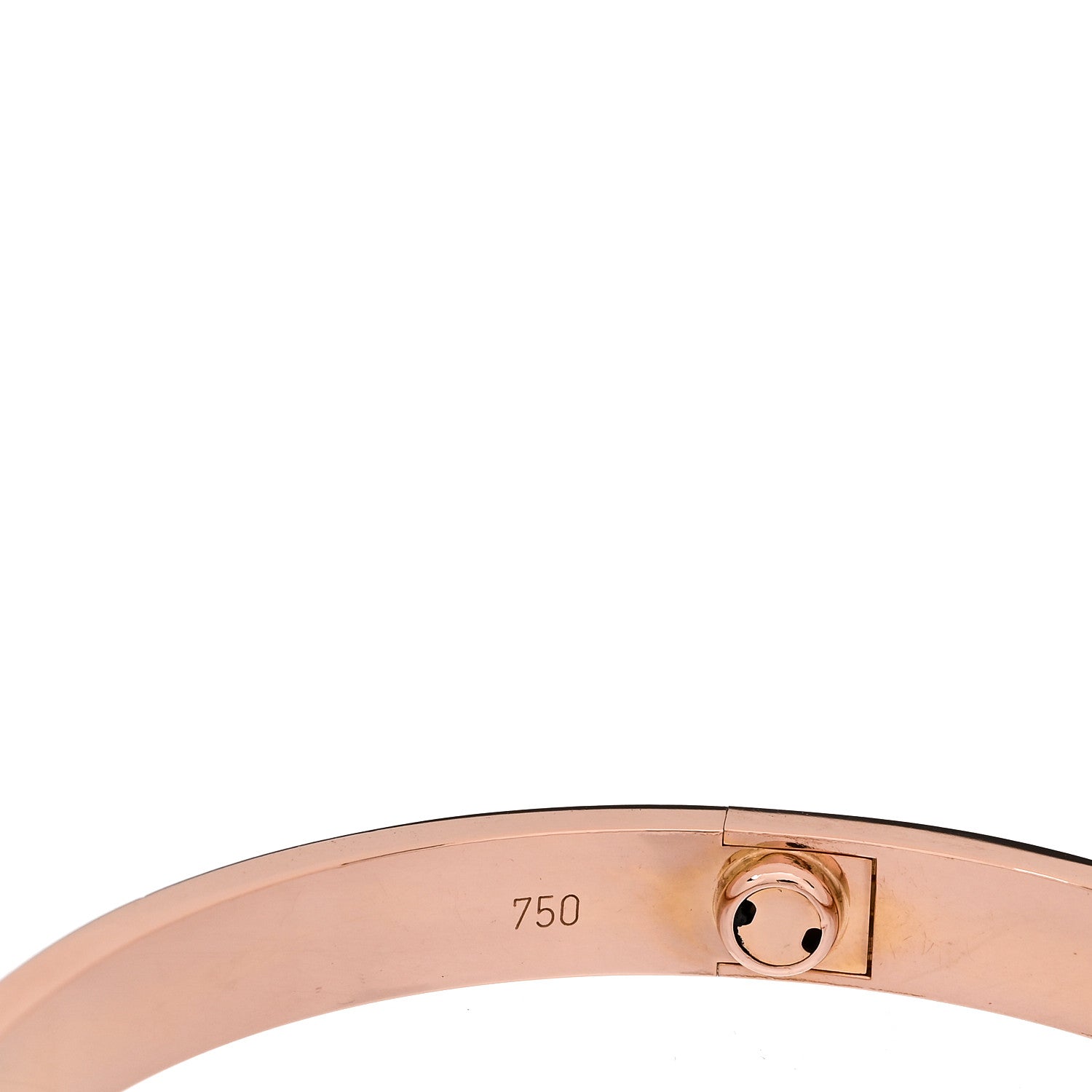 Cartier 18K Pink Gold LOVE Bracelet 19 4 of 5