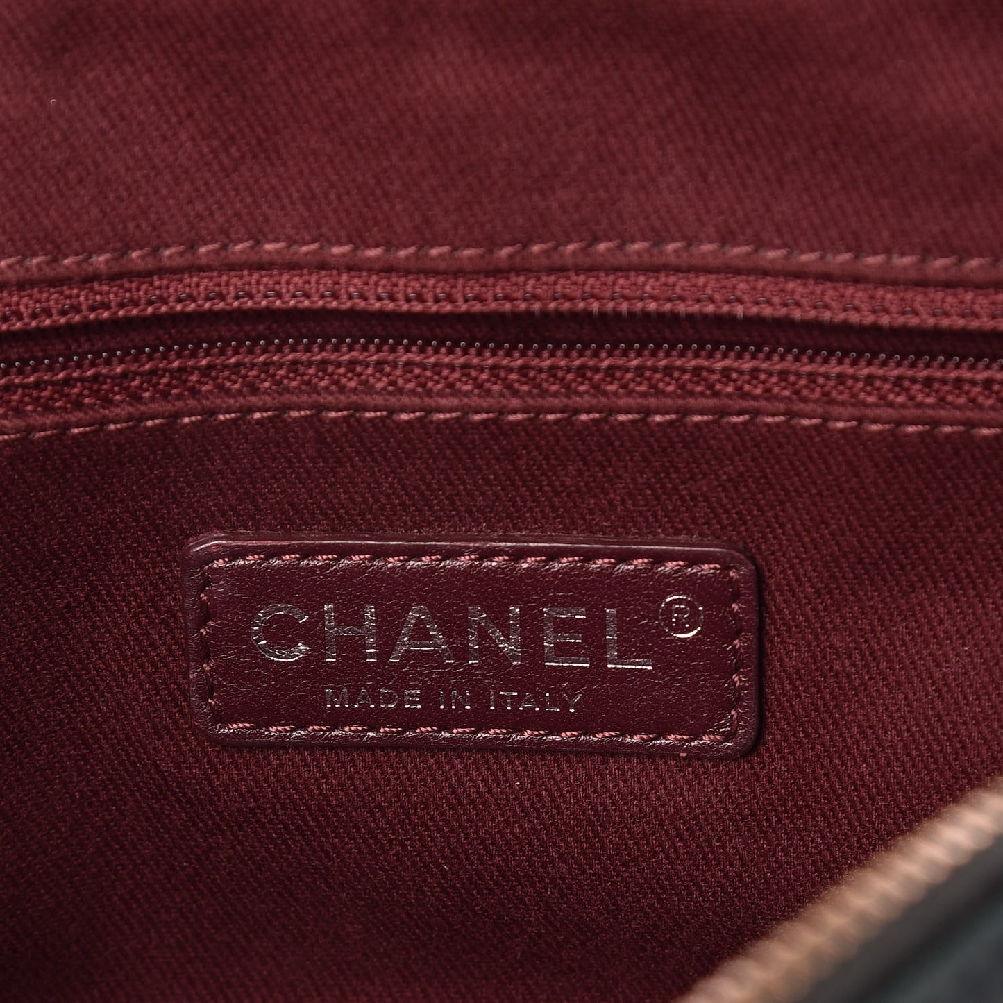 Glazed Calfskin Quilted Medium Duo Color Flap Dark Green