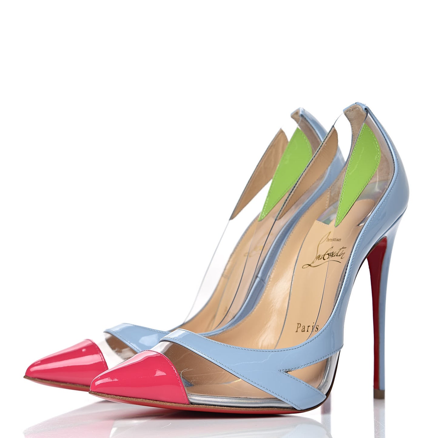 Patent PVC Blake is Back 120 Pumps 38.5 Version Multi