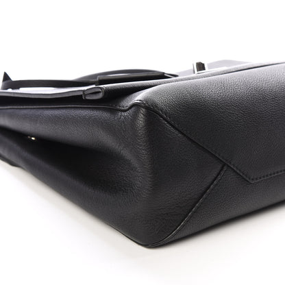Louis Vuitton Soft Calfskin Lockme II Top Handle Black 5 of 8