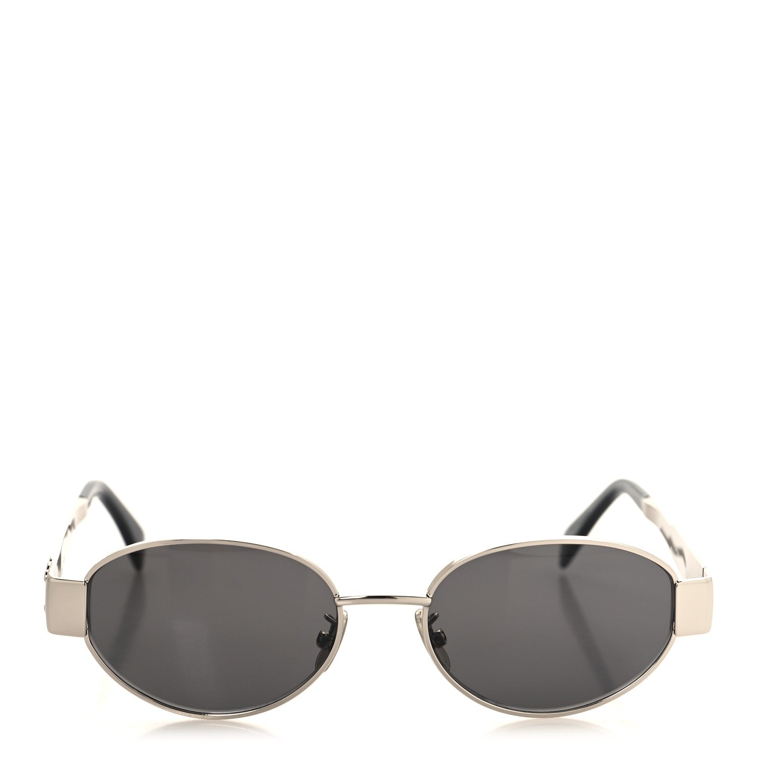 Celine Metal Triomphe 01 Sunglasses CL40235U Silver Black 2 of 8