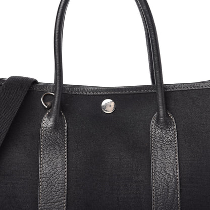 Hermes Toile Garden Party 30 TPM Black 11 of 11