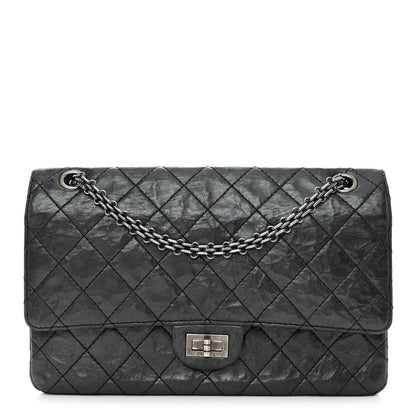 Chanel Aged Calfskin Quilted 2.55 Reissue 226 Flap Black 1 of 13