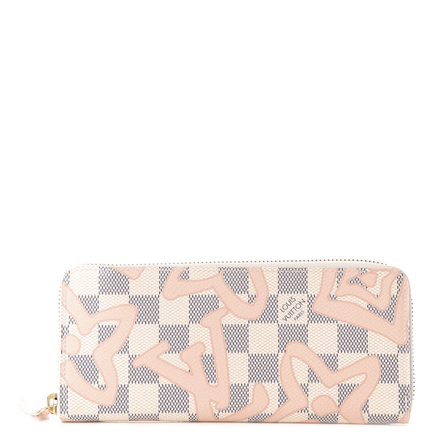 Louis Vuitton Damier Azur Tahitienne Clemence Wallet 1 of 9