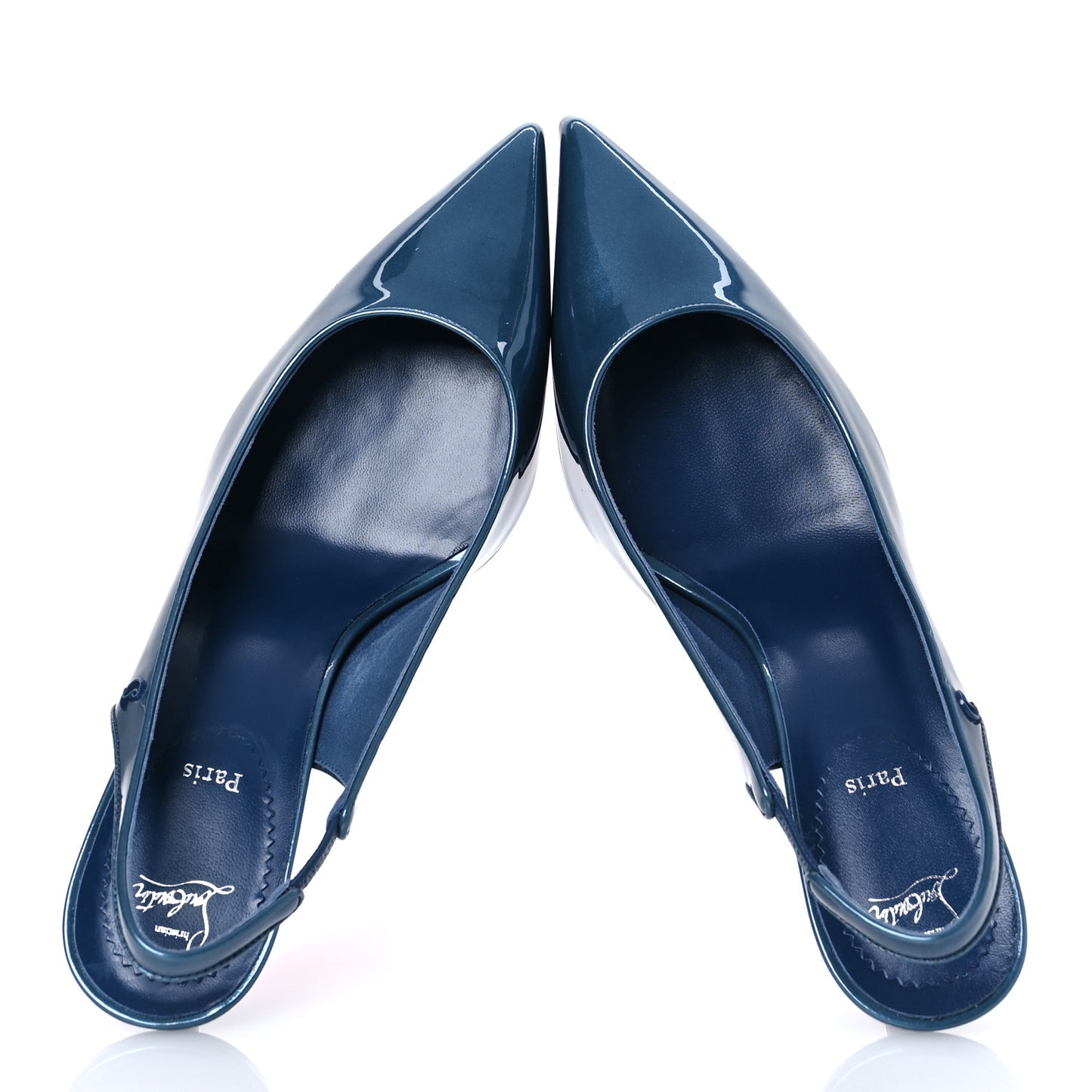 Patent Sporty Kate Slingback 55 Pumps 40 Denim