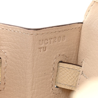Hermes Epsom Birkin Sellier 25 Nata 7 of 11