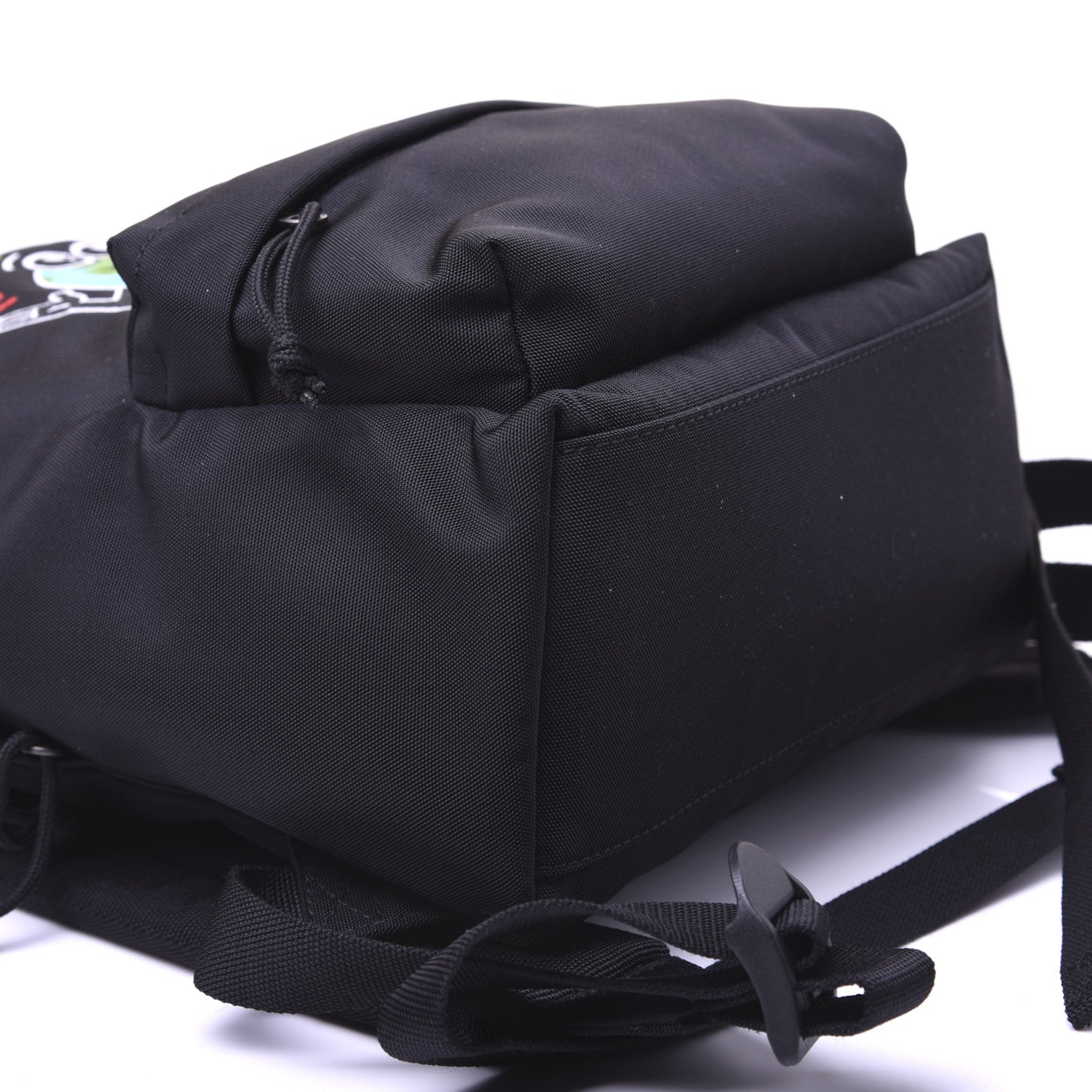 Balenciaga Nylon Embroidered You Are The World Explorer Backpack S Black 5 of 12