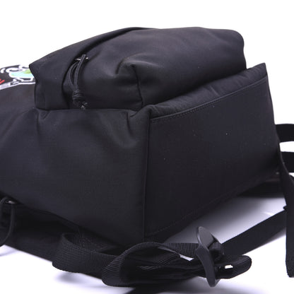 Balenciaga Nylon Embroidered You Are The World Explorer Backpack S Black 5 of 12