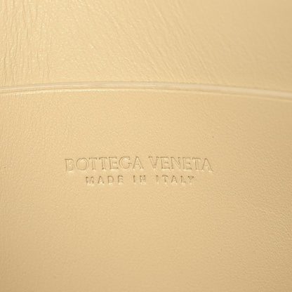 Bottega Veneta Nappa Maxi Intrecciato Medium Cassette Flat Zip Pouch Porridge 5 of 5