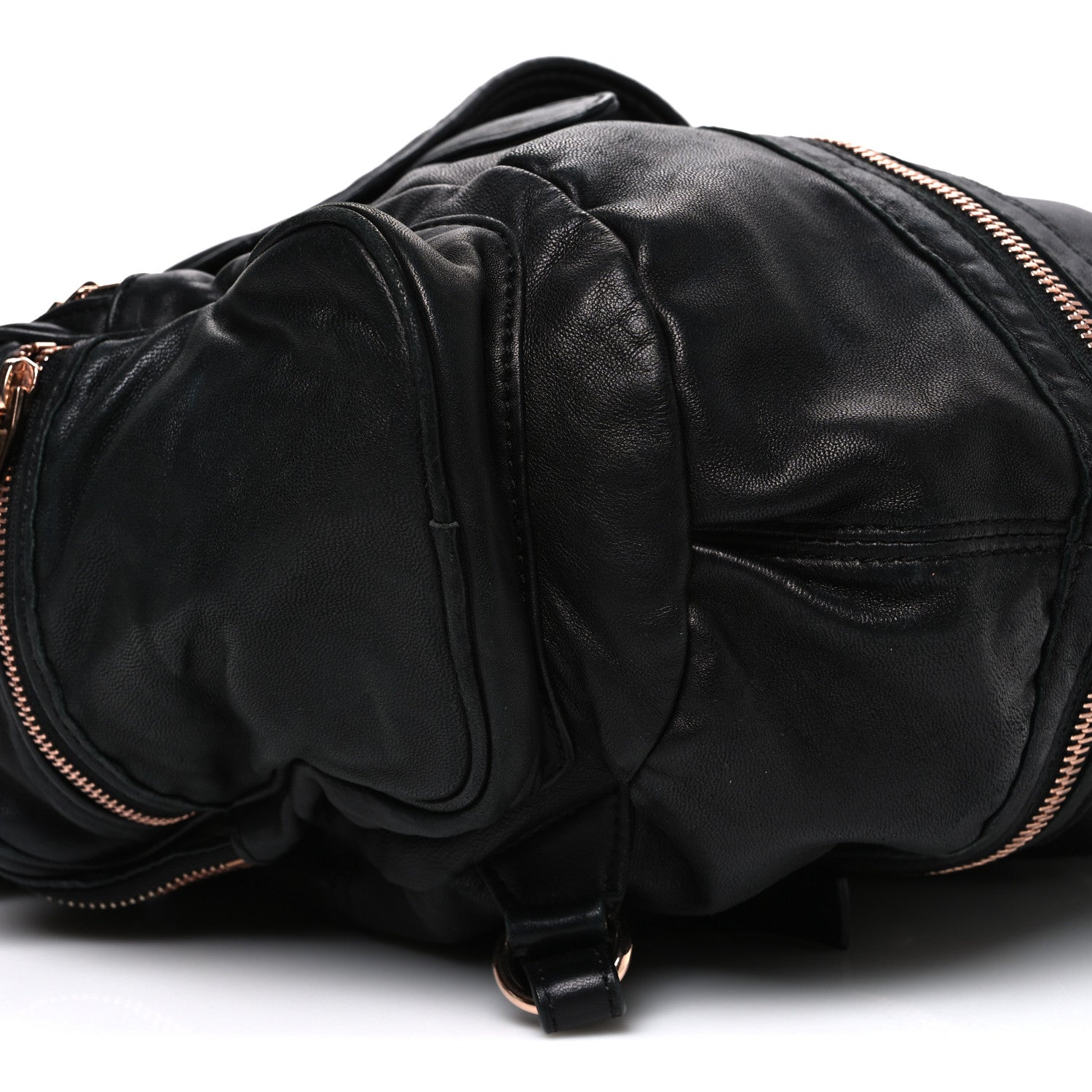 Alexander Wang - Marti Backpack With Rose Gold - Black Alexander Wang - Marti Backpack With Rose Gold - Black