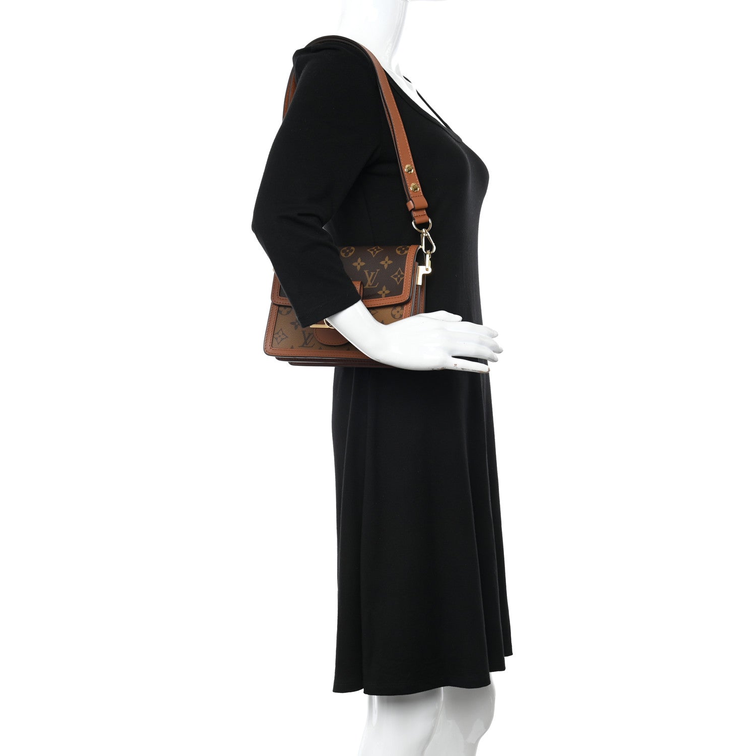 Louis Vuitton Reverse Monogram Dauphine Mini 2 of 9