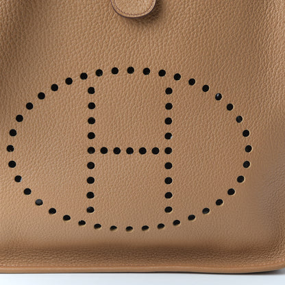 Hermes Togo Evelyne GM Tabac Camel 9 of 10