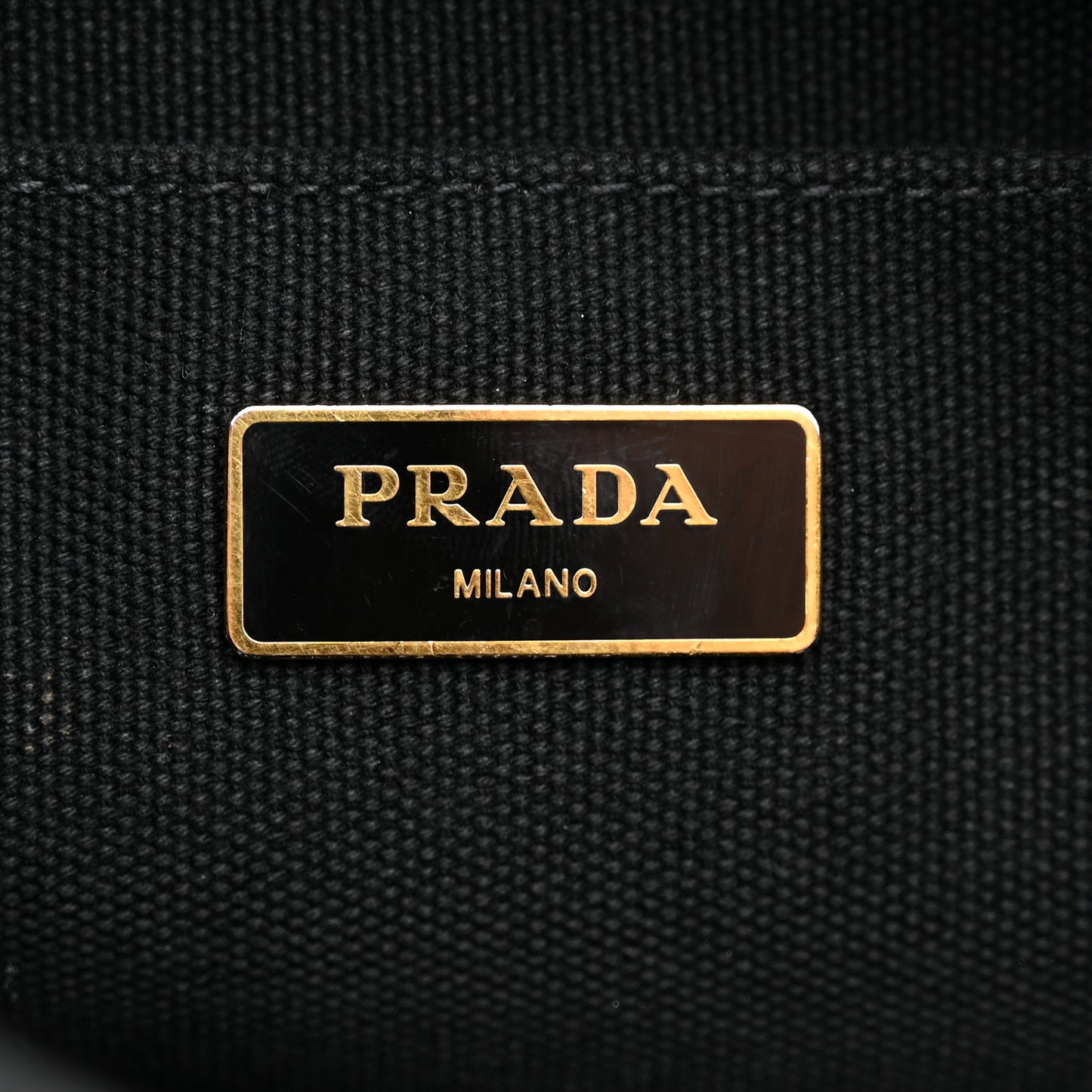 Canapa Logo Tote Black
