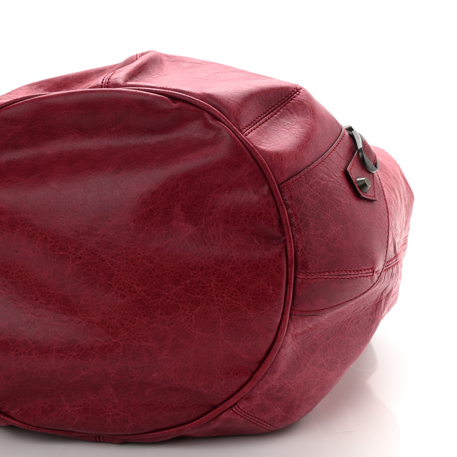 Balenciaga Agneau Classic Hardware Pompon Pourpre 8 of 8