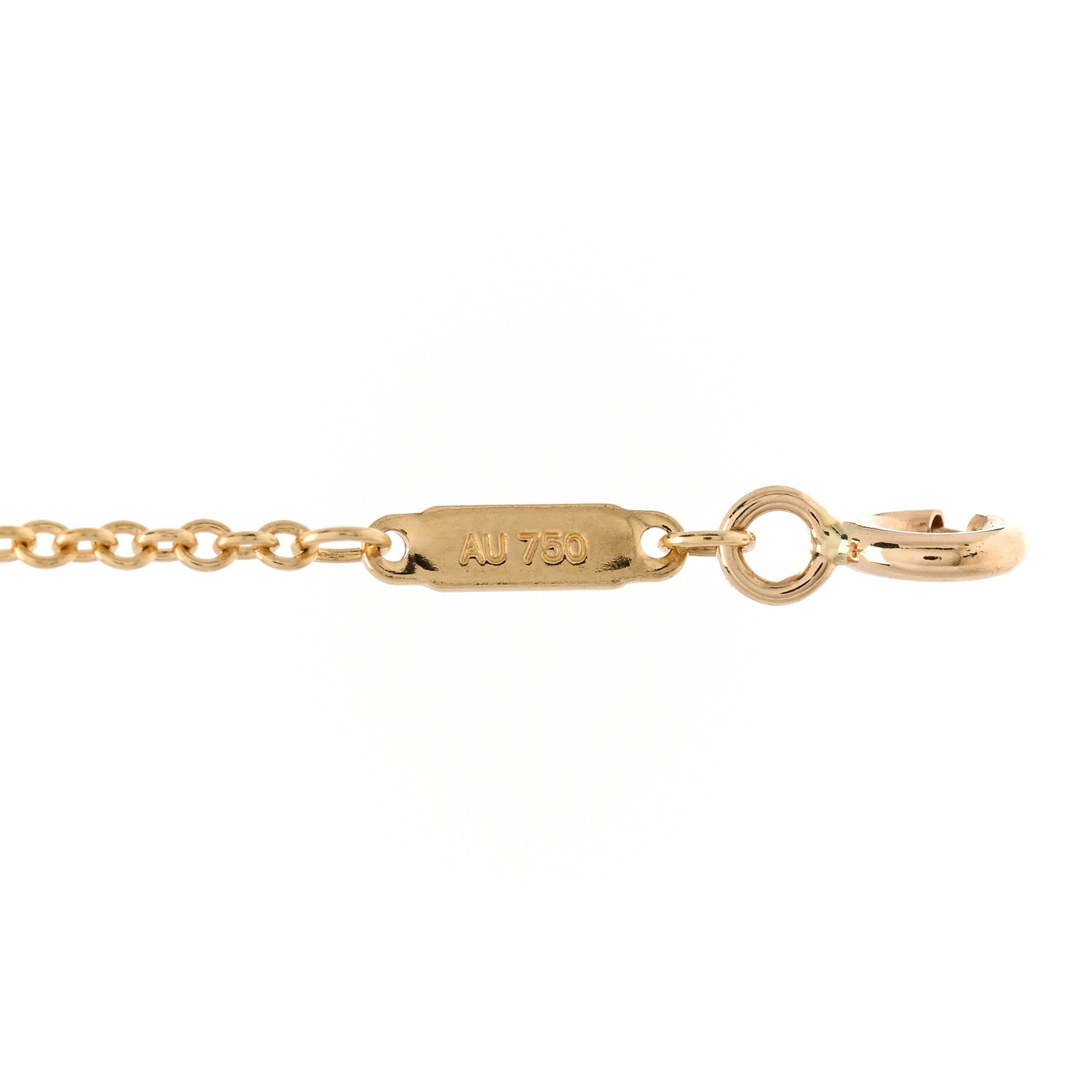 Tiffany 18K Yellow Gold 1837 Interlocking Circles Bracelet 4 of 4