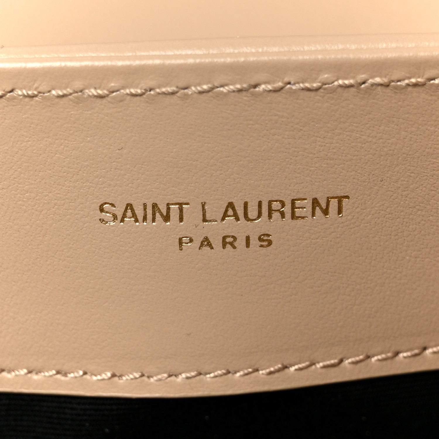 Saint Laurent Calfskin Y Quilted Monogram Small Loulou Chain Satchel Dark Beige Dark Beige 6 of 12