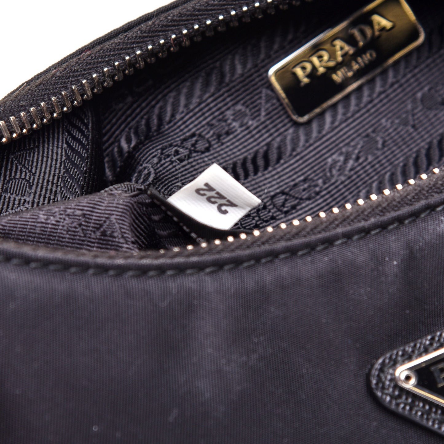 Nylon Re-Edition 2005 Shoulder Bag Black