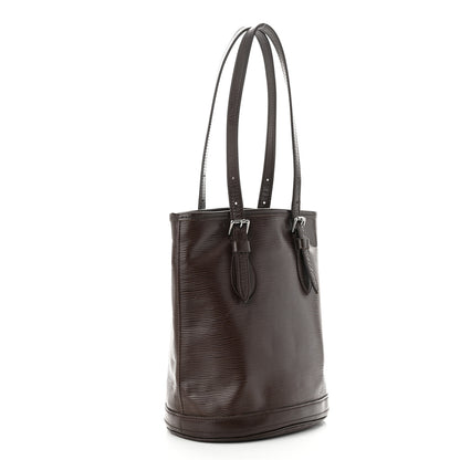 Louis Vuitton Epi Petit Bucket 23 Moka 3 of 12