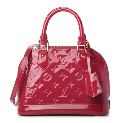 Louis Vuitton Vernis Alma BB Rose Indien 1 of 9