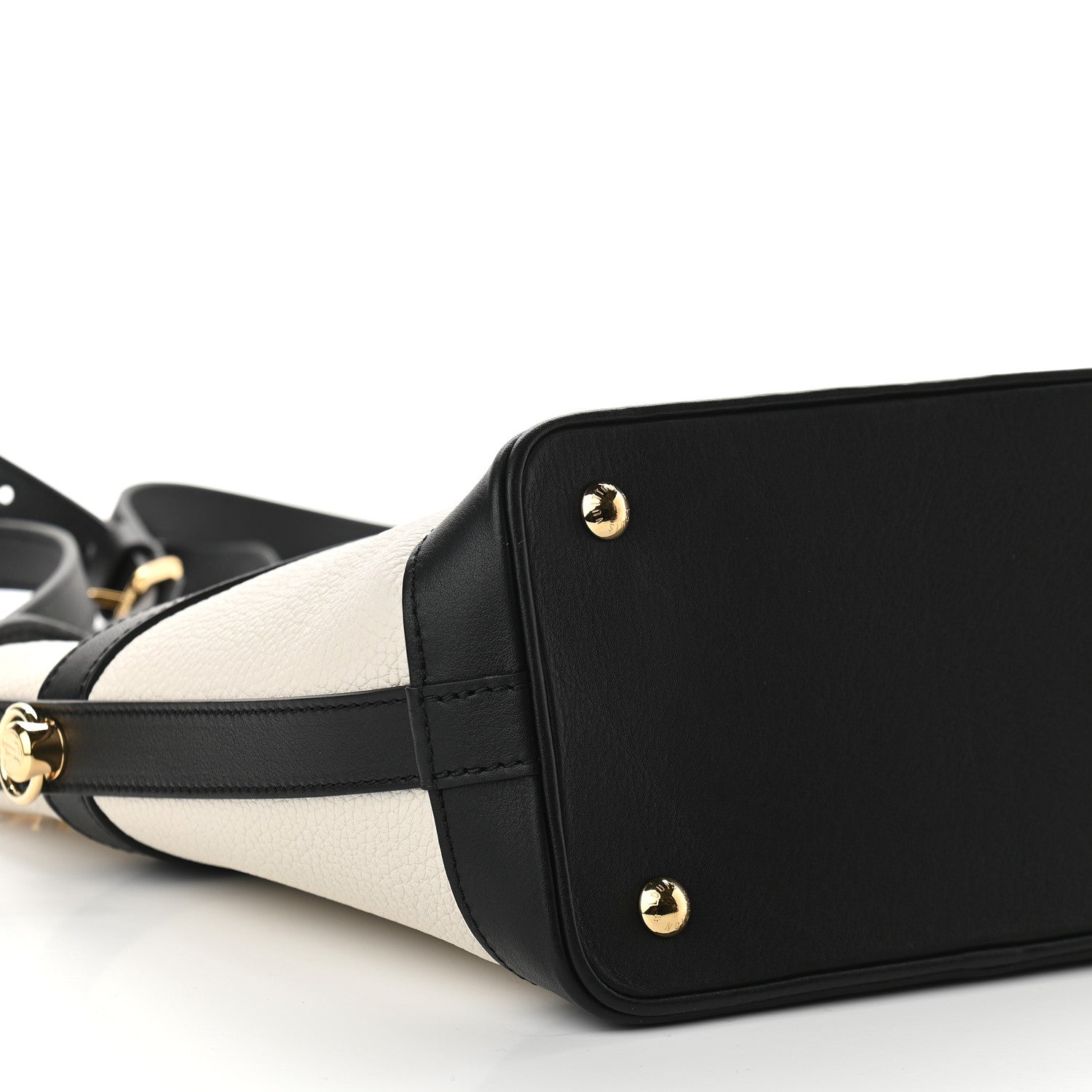 Louis Vuitton Grained Calfskin Cruiser PM Cream Black 7 of 8