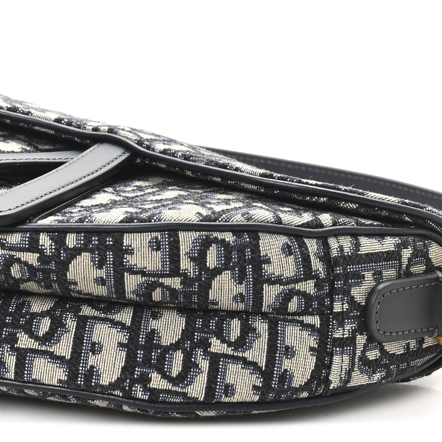 Oblique Saddle Bag Blue