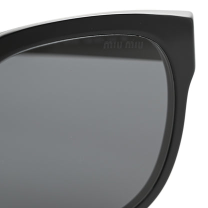 Miu Miu Acetate Sunglasses SMU01Z Black 7 of 8