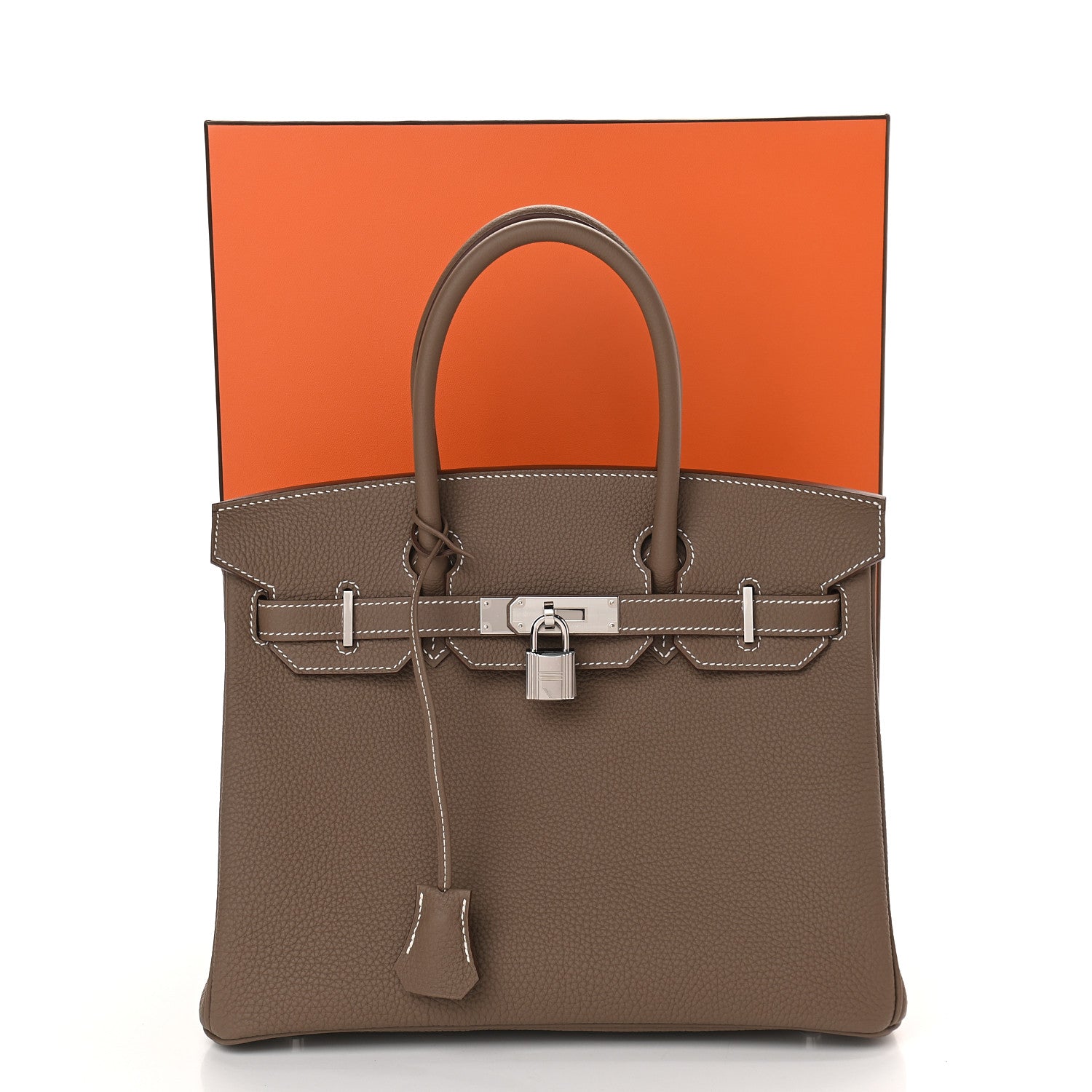 Hermes Togo Birkin 30 Etoupe 11 of 11
